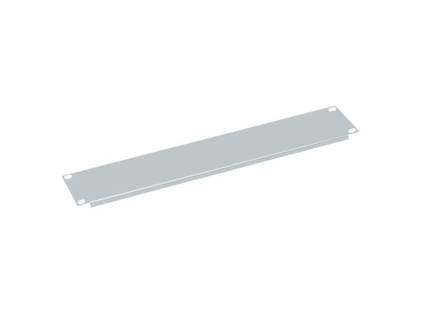 Value 26.99.0296, Blind panel, Grå, Metall, 2U, 48,3 cm (19")