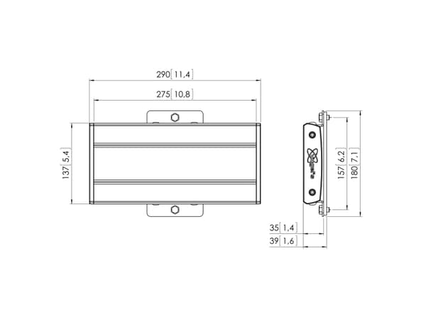 Vogel's Professional Connect-it PFB 3402 - Monteringskomponent (grensesnittsstang) - for flatpanel - sølv - skjermstørrelse: inntil 64"