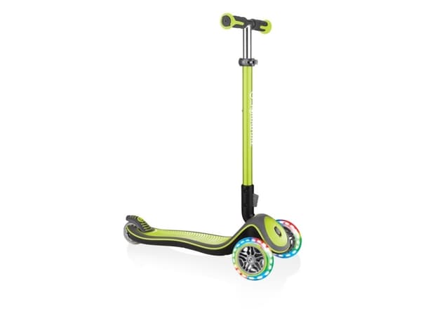 Globber Elite Deluxe, Barn, Klassisk sparkesykkel, Gutt/Jente, Asfalt, 50 kg, 3 hjul Grønn