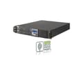 Miniatyrbilde 3 av 5: Legrand DAKER DK Plus 1000 - UPS (rackmonterbar/ekstern) - AC 230 V - 900 watt - 1000 VA - enkeltfase - 7.2 Ah - RS-232, USB - utgangskontakter: 6 -