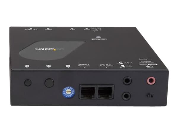 StarTech.com 4K HDMI over IP Receiver for ST12MHDLAN4K - 4K Receiver - HDMI Over Cat6 - 4k AV Receiver (ST12MHDLAN4R) - Video/lyd-forlenger - mottake