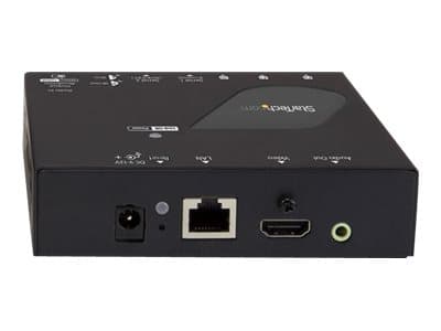 StarTech.com 4K HDMI over IP Receiver for ST12MHDLAN4K - 4K Receiver - HDMI Over Cat6 - 4k AV Receiver (ST12MHDLAN4R) - Video/lyd-forlenger - mottake