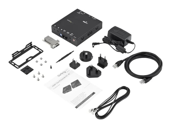 StarTech.com 4K HDMI over IP Receiver for ST12MHDLAN4K - 4K Receiver - HDMI Over Cat6 - 4k AV Receiver (ST12MHDLAN4R) - Video/lyd-forlenger - mottake