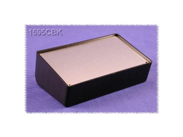 Hammond Electronics 1595EBK Pult-kabinet 215 x 130 x 75 ABS Sort 1 stk