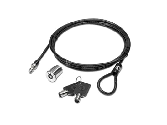 HP Docking Station Cable Lock - säkerhetskabellås - för EliteBook 84XX, 85XX, 8770; ZBook 15u G2, 15u G3, 15u G4, 15u G5, 15u G6, 17, 17 G2