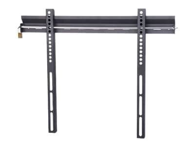 VivoLink Wall Mount Slim - Monteringssett (veggmontering, låsestang) - for flatpanel - låsbar - skjermstørrelse: 23"-55" - monteringsgrensesnitt: inn Sort