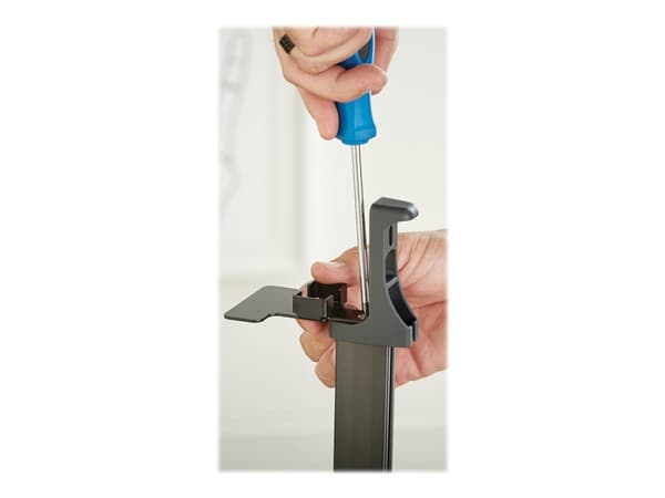 Sanus WSSA1 - Stativ - for høyttaler(e) - eloksert aluminium - svart - plassering på gulv - for Sonos One, PLAY:1, PLAY:3