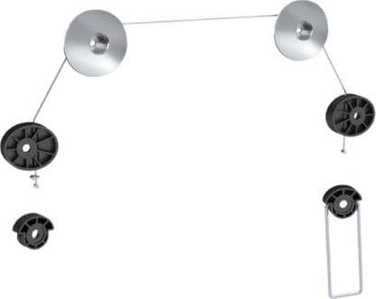Maclean MC-557 - Monteringssett (hengebrakett) - for flatpanel - sølv - skjermstørrelse: 37"-70" - veggmonterbar