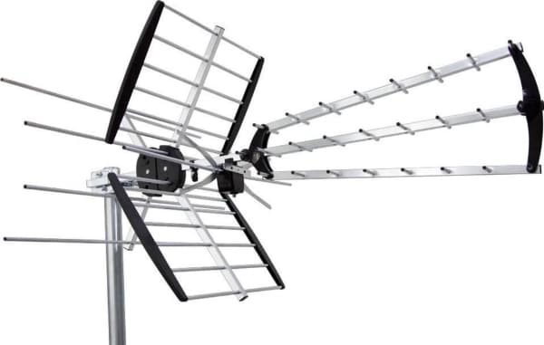 Maximum COMBO212, Utendørs, Sort, Sølv, Metall, DAB, UHF, VHF, F, 75 O