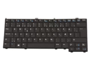 DELL 609GM, Tangentbord, Dansk, Tangentbord bakgrundsbelysning, DELL, Latitude E7240