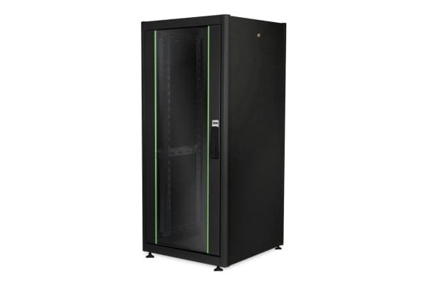 DIGITUS Professional Dynamic Basic Series DN-19 26U-6/6-DB - Rack skåp - svart, RAL 9005 - 26U - 19"