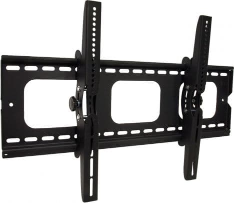 ART AR-08 - Monteringssats (lutningsbart väggfäste) - för platt panel - metall - svart - skärmstorlek: 32"-60" - väggmonterbar