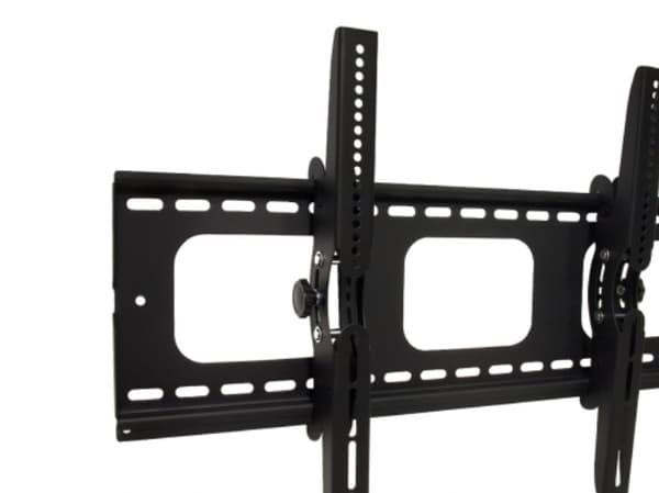 ART AR-08 - Monteringssats (lutningsbart väggfäste) - för platt panel - metall - svart - skärmstorlek: 32"-60" - väggmonterbar