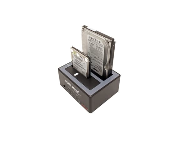 ROLINE 16.01.4122, HDD, SSD, SATA, Serial ATA II, Serial ATA III, 2.5,3.5", 4 TB, USB 3.2 Gen 1 (3.1 Gen 1) Type-B, 5 Gbit/s