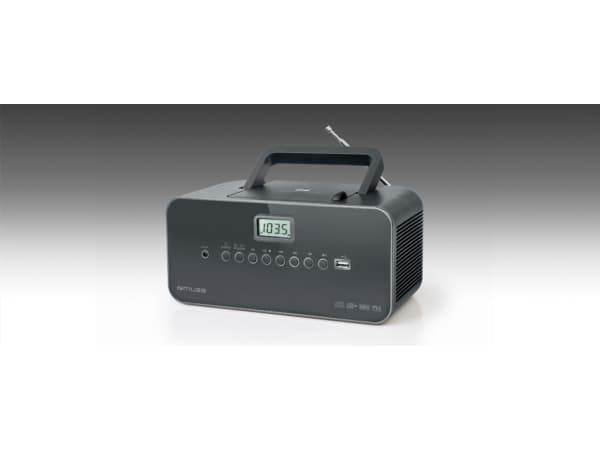Muse M-28 DG, 1,4 kg, Sort, Bærbar CD-spiller