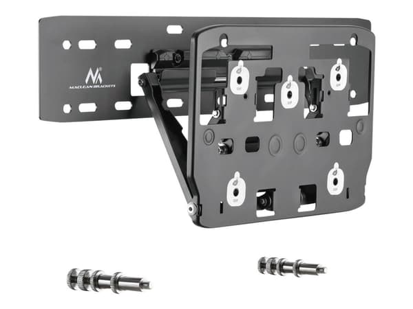 Maclean MC-837 - Konsol - för LCD-display - metall - svart - skärmstorlek: 75" - väggmonterbar - för Samsung GQ75Q85, GQ75Q90, GQ75Q950, QA75Q900, QE