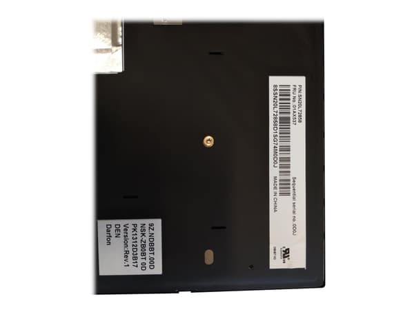 Darfon - Ersättningstangentbord för bärbar dator - med Trackpoint, UltraNav - bakgrundsbelyst - QWERTY - dansk - för ThinkPad A475 20KL, 20KM; T470 2