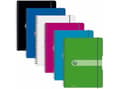 Miniatyrbilde 4 av 4: Herlitz to go - Spiralblokk - spiralbundet - A4 - 80 ark / 160 sider - hvitt papir - rutet - berry cover