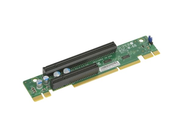 Supermicro RSC-W-68, PCIe, 1U, WIO, (1) PCI-E x16 (1) PCI-E x8