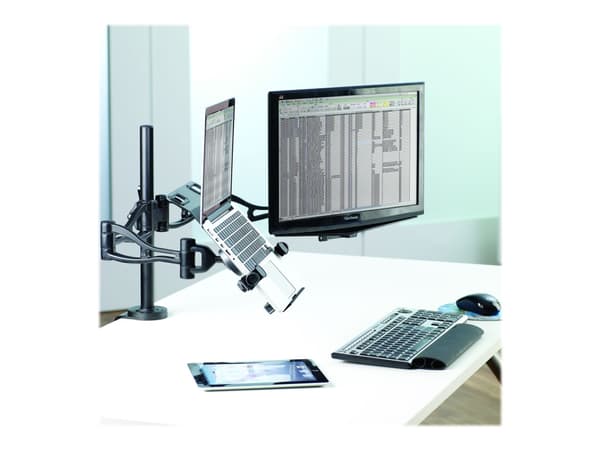 Fellowes Professional Series Laptop Accessory Arm - Komponenter til montering (hylde til bærbar computer, monitorplade) - for monitor / notebook - ar