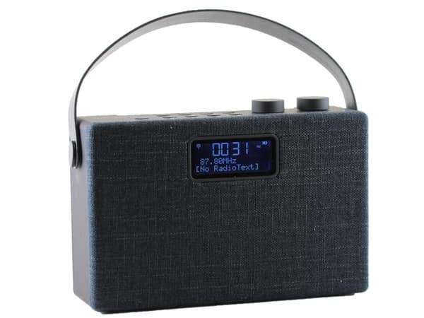 Scansonic PA7001 DAB+ radio med bluetooth - SORT