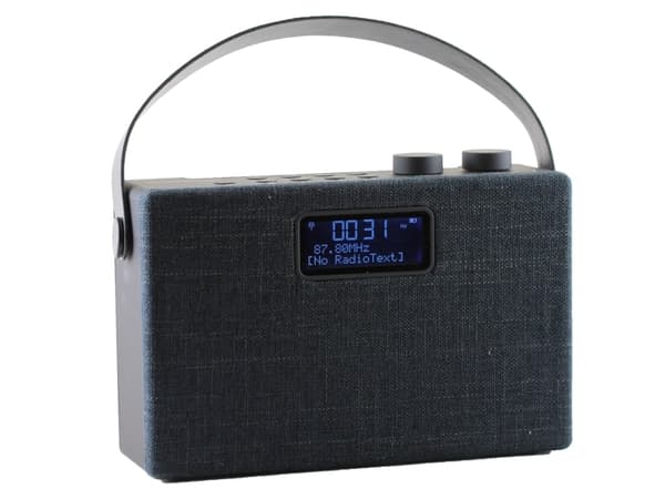 Scansonic PA7001 DAB+ radio med bluetooth - SORT