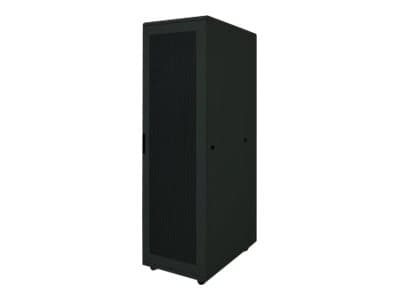Intellinet-verkkokaappi, vapaasti seisova (vakio), 42U, käyttösyvyys 123-773mm/leveys 503mm, musta, Flatpack, Max 1500kg, palvelinteline, IP20-luokit