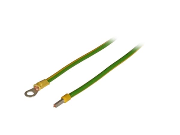 EFB Elektronik K2303.1, Jordet stang, Grønn, Gult, K3930V42, 6 mm