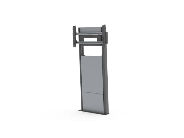 SMS Presence - Ställ - för LCD-display - låsbar - aluminium, antracitgrå - skärmstorlek: från 46 tum - väggmonterbar, golvstående