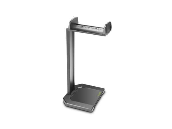 Gravity HP HTT 01 B, Kuulokepidike, Alumiini, Muovi, 480 g, Musta