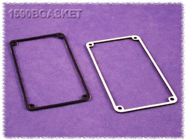 Hammond Electronics 1590LBGASKET Tætning Silikone Sort 2 stk