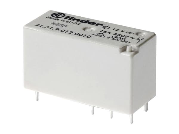 12VDC 16A-250V AC RELÆ