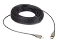 Miniatyrbilde 3 av 5: Black Box Active Optical Cable - DisplayPort-kabel - DisplayPort (hann) til DisplayPort (hann) - DisplayPort 1.4 - 100 m - Active Optical Cable (AOC)
