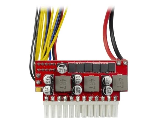 Inter-Tech Mini-ITX PSU - Extension Cable for External PSU - 200W NAS DC/DC - ITX - DC 12 V - 200 Watt