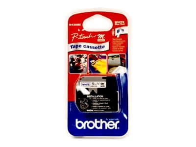 Brother MK-233BZ Labelling Tape (12mm) etikettlagingsbånd M