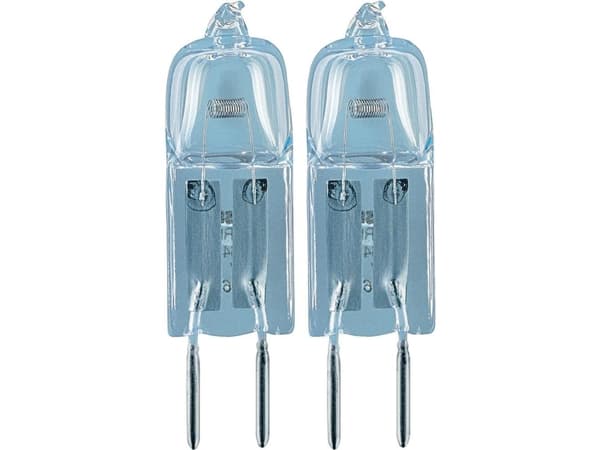 OSRAM HALOSTAR STAR - Halogenglödlampa - form: T10 - G4 - 5 W - klass G - varmt vitt ljus - 2700 K (paket om 2)