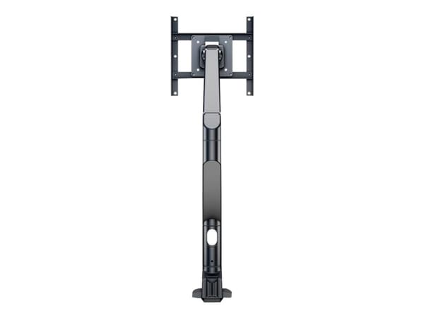 Multibrackets M VESA Gas Lift XL Single HD - Monteringssats (bordsfäste, lyftarm, rörförlängning, VSA-adapter) - justerbar arm - för LCD-display - al