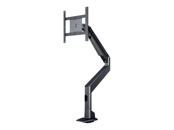 Multibrackets M VESA Gas Lift XL Single HD - Monteringssats (bordsfäste, lyftarm, rörförlängning, VSA-adapter) - justerbar arm - för LCD-display - al