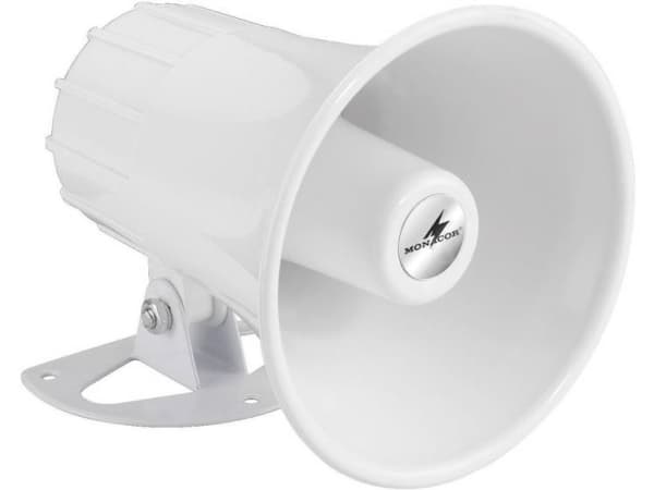 Monacor NR-22KS, Kan monteres på veggen, Hvit, 8 W, 15 W, 8 ohm (O), 104 dB