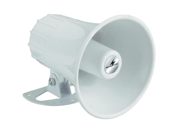 Monacor NR-22KS, Kan monteres på veggen, Hvit, 8 W, 15 W, 8 ohm (O), 104 dB