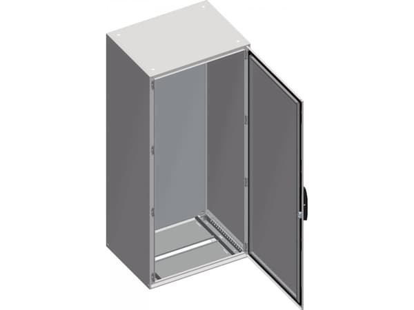 SCHNEIDER ELEKTRISK GULVSKAP 1600X600X300 MED MONTERINGSPLATE