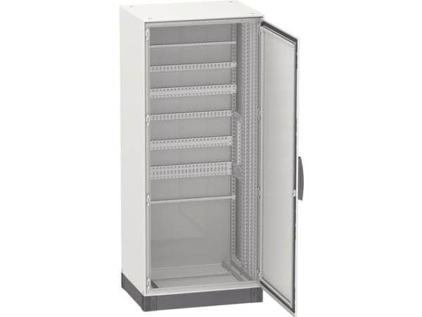 SCHNEIDER ELEKTRISK GULVSKAP 1600X600X300 MED MONTERINGSPLATE
