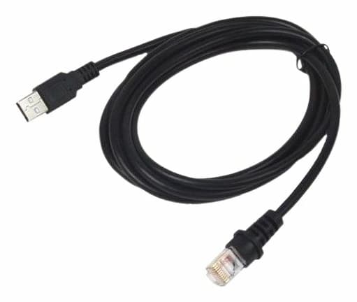 Datalogic - USB/strøm-kabel - USB - 1.2 m - svart - for Datalogic WLC4190, WLC4190-HC; Gryphon I GBT4200, GD4220, GD4290, GM4200