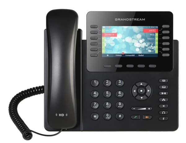 Grandstream GXP2170 - VoIP-telefon - med Bluetooth-grensesnitt - 5-veis anropskapasitet - SIP - 12 linjer