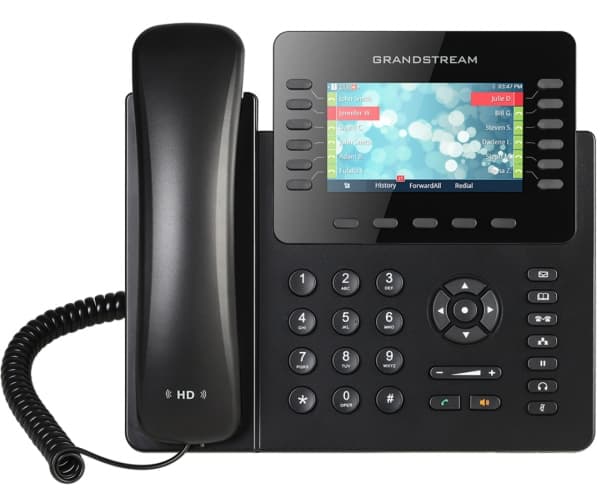 Grandstream GXP2170 - VoIP-telefon - med Bluetooth-grensesnitt - 5-veis anropskapasitet - SIP - 12 linjer