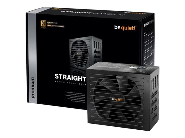 be quiet! Straight Power 11 strömförsörjningsenheter 850 W 20+4 pin ATX ATX Svart