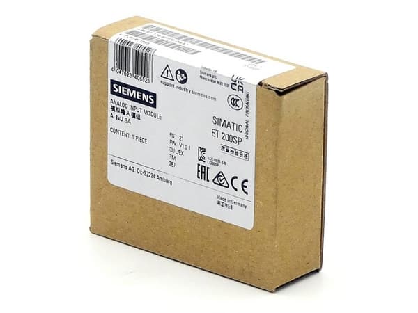 Siemens 6ES7134-6FF00-0AA1, Analog, Systemeffekt, Flerfarget, 39 g, 70 mm, 25 mm