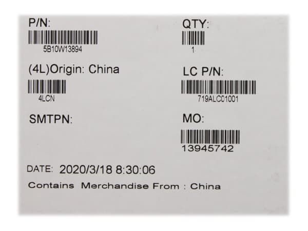 LG Chem - Kannettavan tietokoneen akku - Litiumioni - 3-kennoinen - 4050 mAh - 45 Wh - FRU - ThinkPad L14 Gen 1; L14 Gen 2; L15 Gen 1; L15 Gen 2; L49