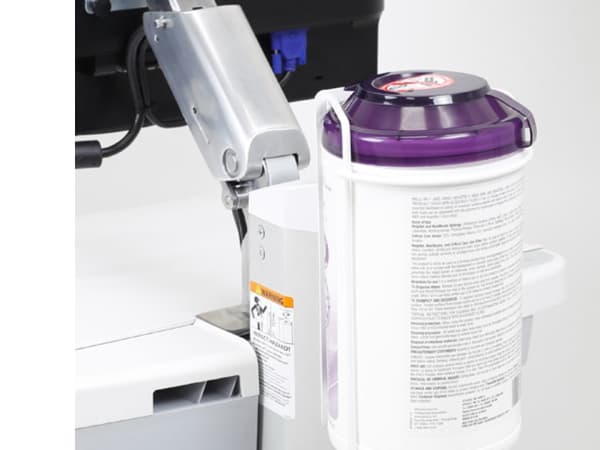 Ergotron - Våtservetthållare för vagn - vit - för StyleView Cart with LCD Pivot, SV40, EMR Laptop Cart, SV40