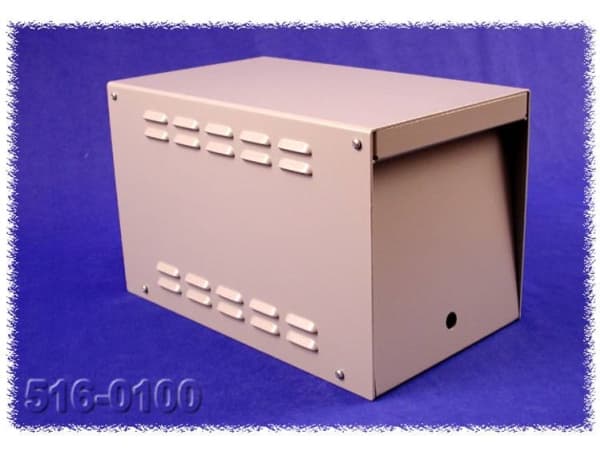 Hammond Electronics 516-0010 Transformatorkabinet 365 x 216 x 235 Aluminium Grå 1 stk 1 stk